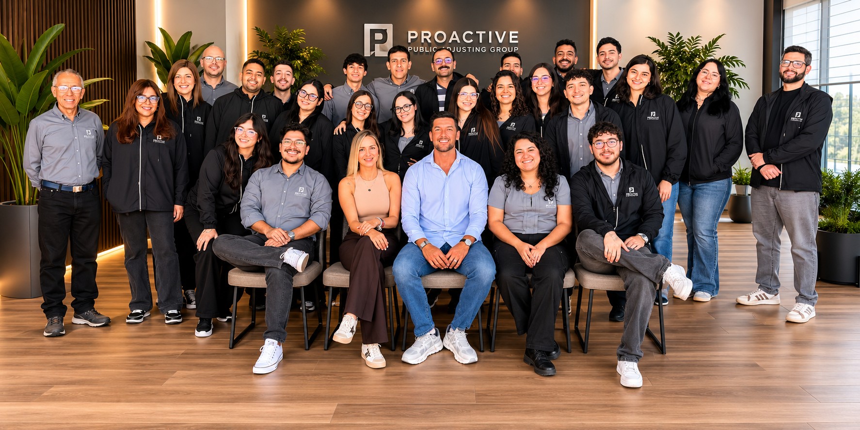 The Proactive Public Adjusting Group team — over 50 licensed adjusters and certified estimators
